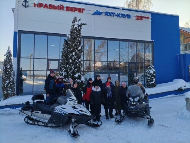 Зимние забавы для &laquo;Белого дельфина&raquo;