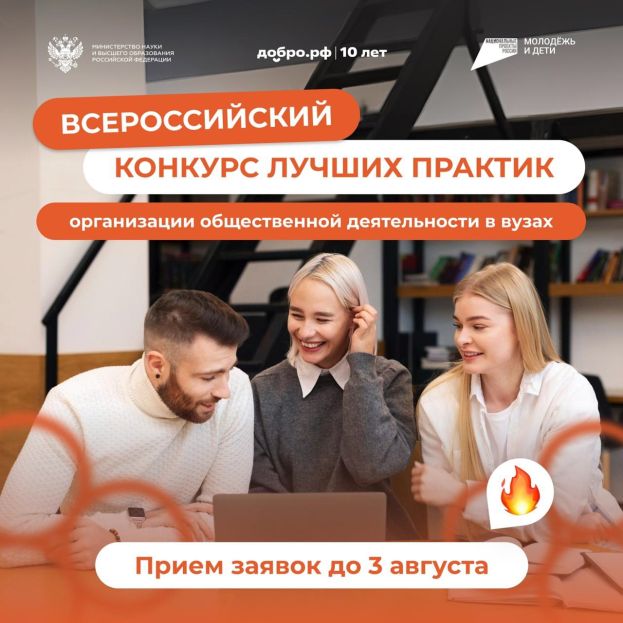 Всероссийский конкурс лучших практик организации добровольческой и общественной деятельности в вузах